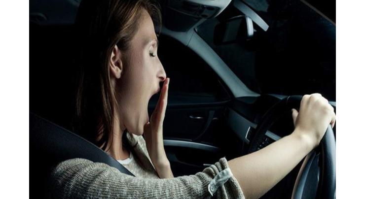 Sleep deprived people more likely to have car crashes
