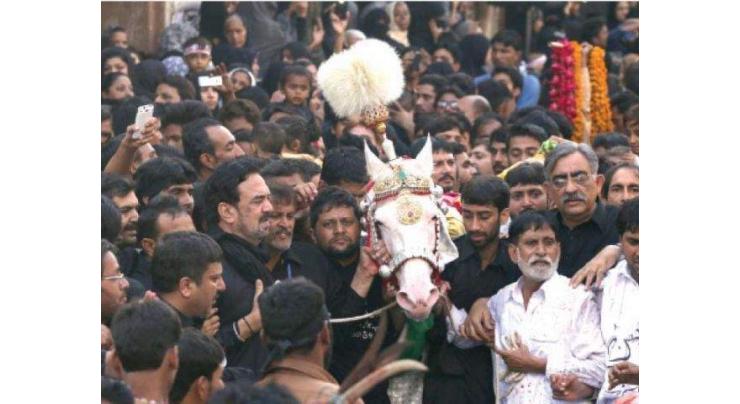 Muharam processions taken out in In occupied Kashmir
