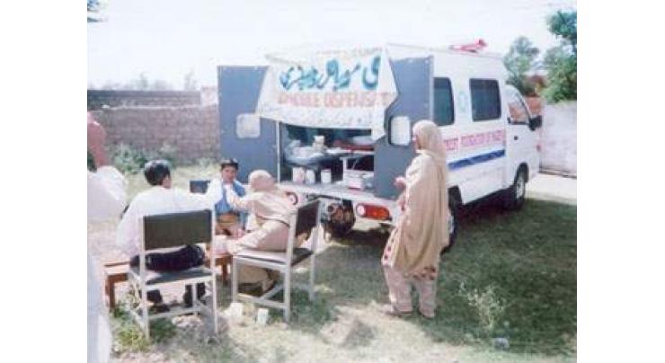 17 mobile dispensaries set up in Faisalabad 
