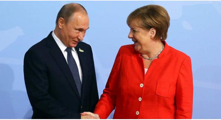 Putin, Merkel Discussed Overcoming Negative Trends on World Financial Markets - Kremlin