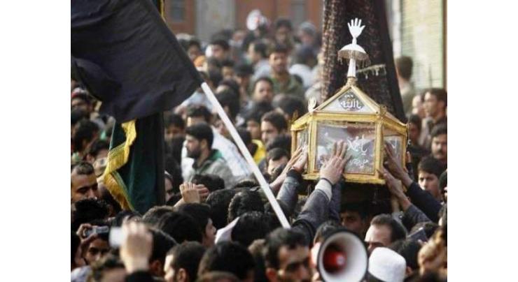 Restrictions on Muharram processions in IOK denounced
