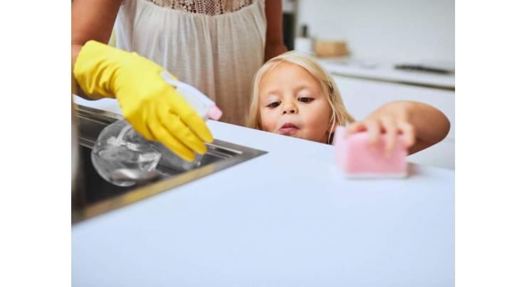 Cleaning products may disrupt kids' gut bacteria, lead to obesity
