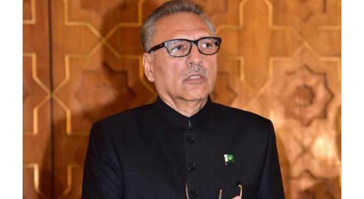 President Dr Arif Alvi has said that the martyrdom of Hazrat Imam Hussain (may Allah be pleased with him) is a lesson for everyone to never refrain 