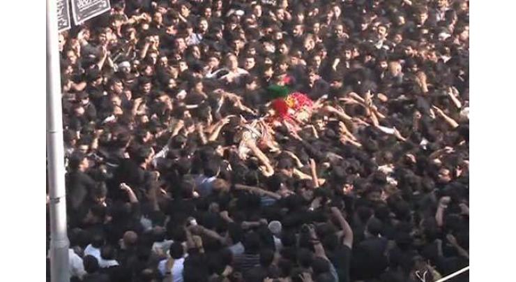 Tight security arrangements adopted for 9th Muharram in Lahore
