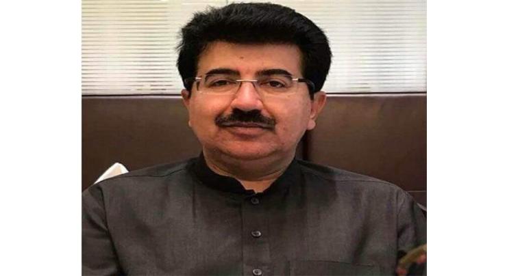 Sanjrani proposes extension of North-South Transport Corridor to Gwadar

