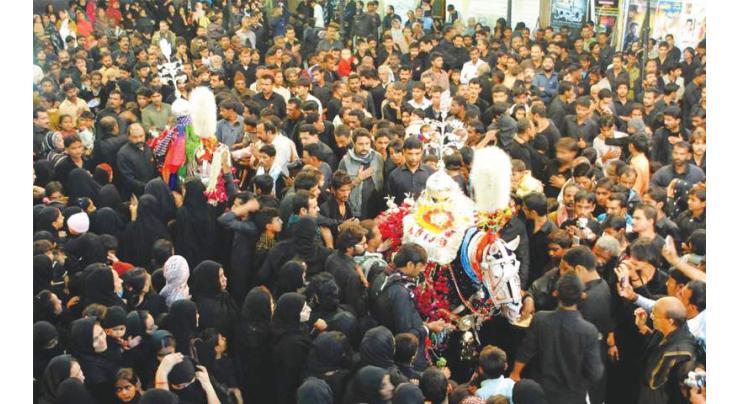 201 mourning processions to be taken out in city Hyderabad on Ashura
