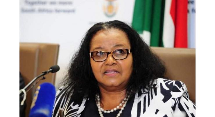 S. Africa in mourning after the death of cabinet minister

