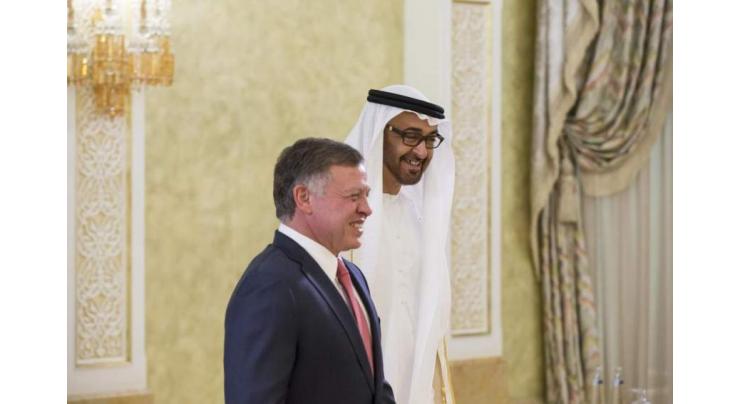 Jordanian King receives Abdullah bin Zayed in New York