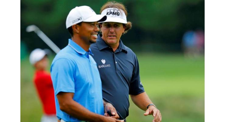 Phil Mickelson led the praise for Tiger Woods after the former world 