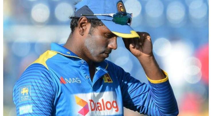 I'm a 'scapegoat' says sacked Sri Lanka captain Mathews

