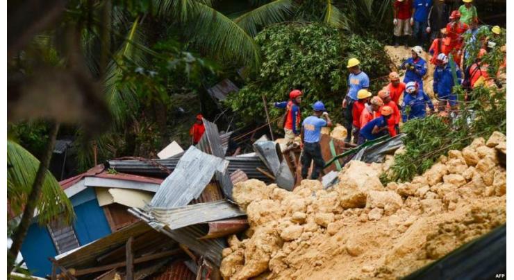 Death toll in two major Philippine landslides climbs to 95, 59 still missing
