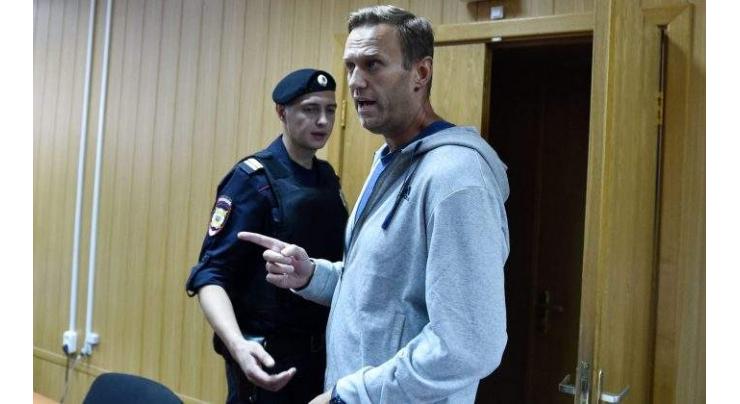 Russian opposition leader Navalny detained on release from prison
