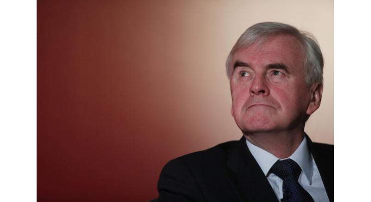 UK Labour Party Seeks Nationalization of Water Industry - Shadow Chancellor
