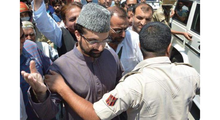 Ill-treatment to Kashmiri prisoners annoys Mirwaiz Umer Farooq forum
