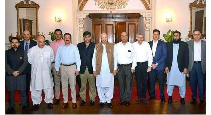 Ch Muhammad Sarwar for secure environment to business community
