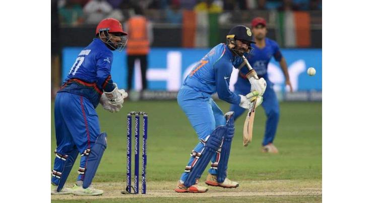 Cricket: India vs Afghanistan Asia Cup scoreboard
