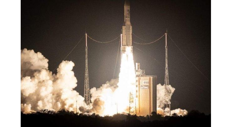 Europe's Ariane 5 rocket blasts off for 100th time
