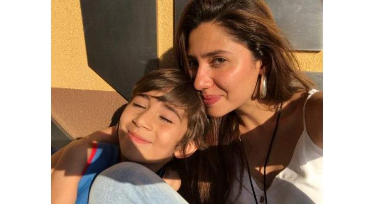 Mahira’s son said something which will made her very emotional