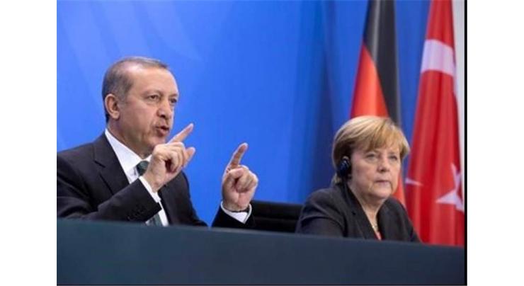 Erdogan, Merkel to meet amid tensions, protests
