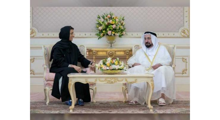 Sharjah Ruler meets Noura Al Kaabi