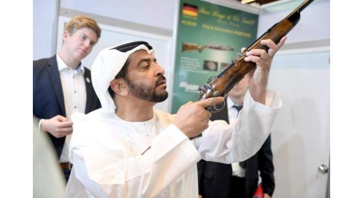 Hamed bin Zayed visits ADIHEX 2018