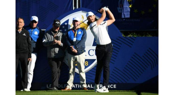 No pressure! Ryder Cup rookies out to combat nerves
