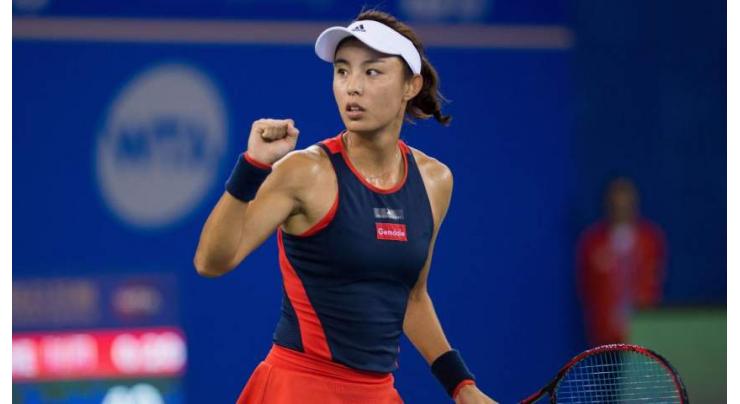 Injured Wang heartbroken as Kontaveit, Sabalenka reach Wuhan final
