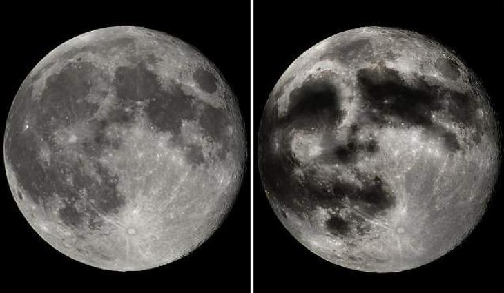 The 'man in the moon' illusion is caused by lunar swirls, new study finds
