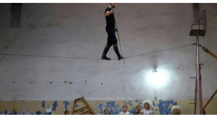 Tightrope tradition teeters on verge of extinction in Russia's Dagestan
