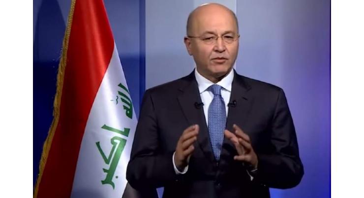Barham Salih elected president of Iraq