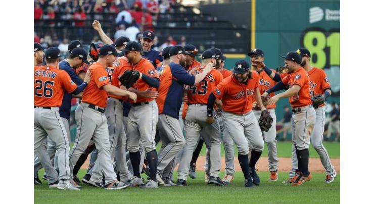 Astros, Dodgers win to advance in MLB playoffs, Red Sox roll
