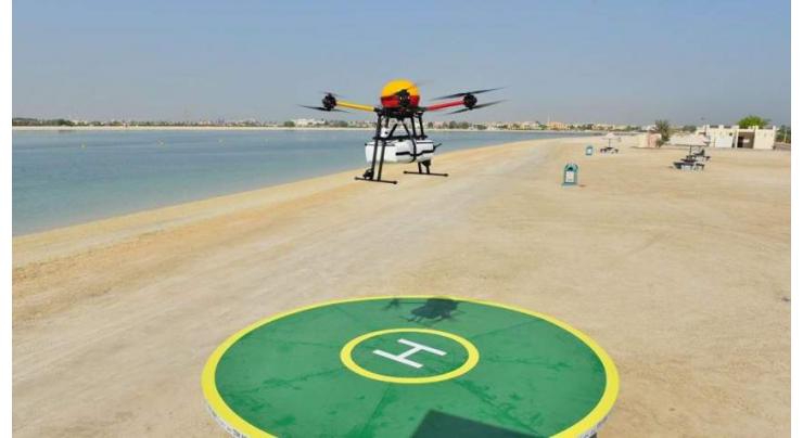 Dubai Municipality launches Flying Rescuer drone for beach rescue