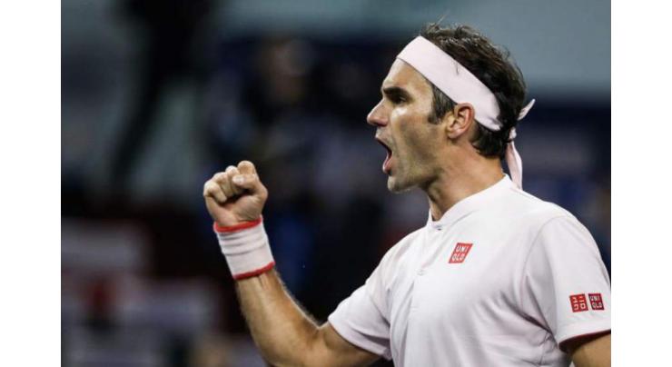Federer does family proud to battle into Shanghai quarters
