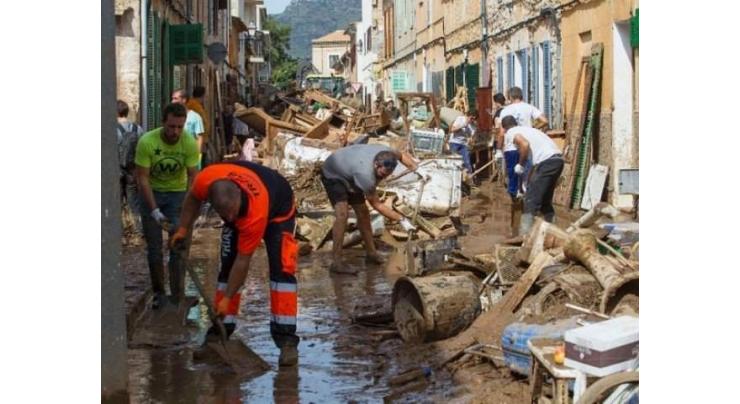 Death toll rises to 12 in Majorca floods

