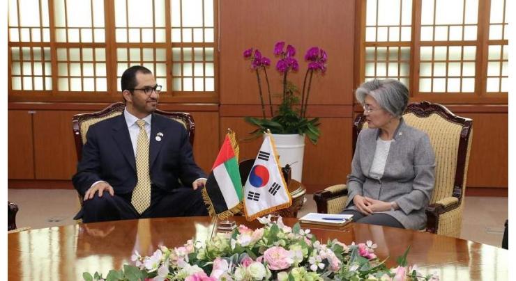 UAE, South Korea discuss accelerating ties