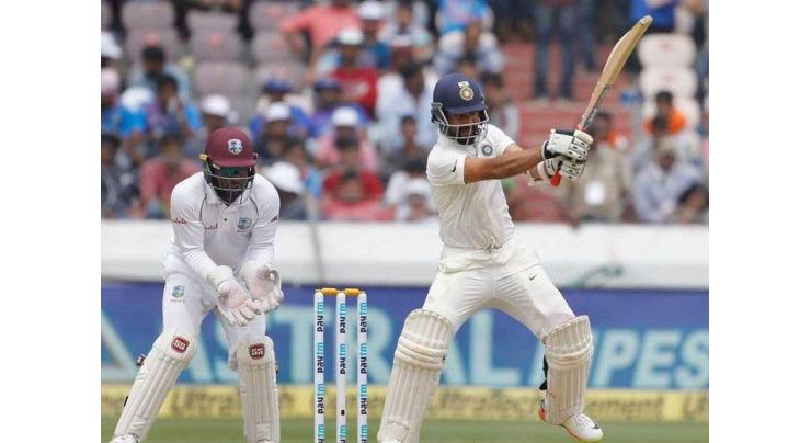 Cricket: India v West Indies 2nd Test scoreboard
