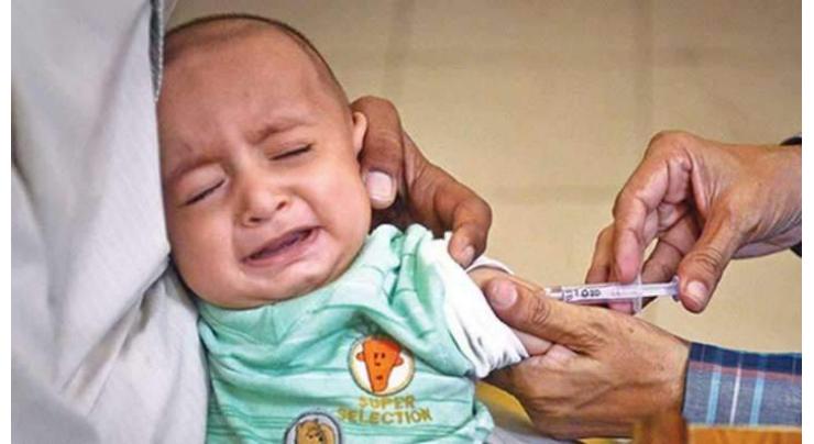 12-day measles vaccination campaign from Monday in Sargodha
