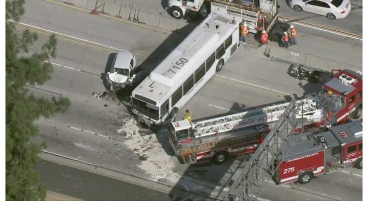 Over 40 injured in multi-vehicle crash in LA
