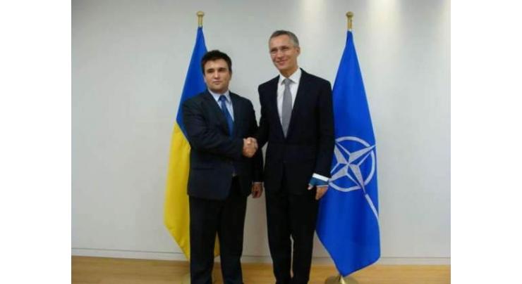 Ukrainian Foreign Minister Meets With NATO Chief in Brussels - Kiev