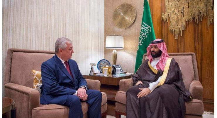 Saudi Crown Prince, Russian Presidential Envoy Discuss Syrian Issue - Riyadh