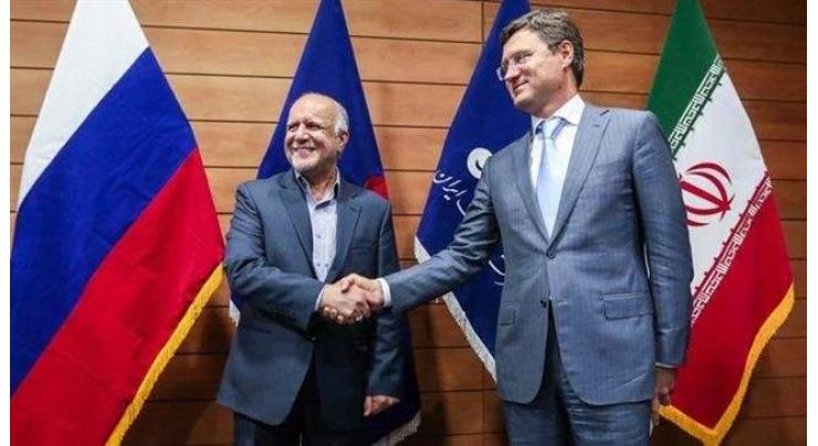 RPT- Russia's Novak Holds Meeting with Iran's Zanganeh