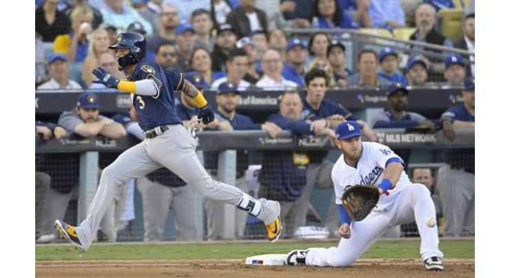 Brewers regain series lead with 4-0 win over Dodgers
