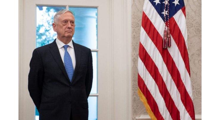US defence chief Mattis says Trump is '100 percent' with him
