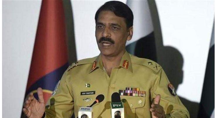 DG ISPR highlights Pakistan's role in fight against terrorism
