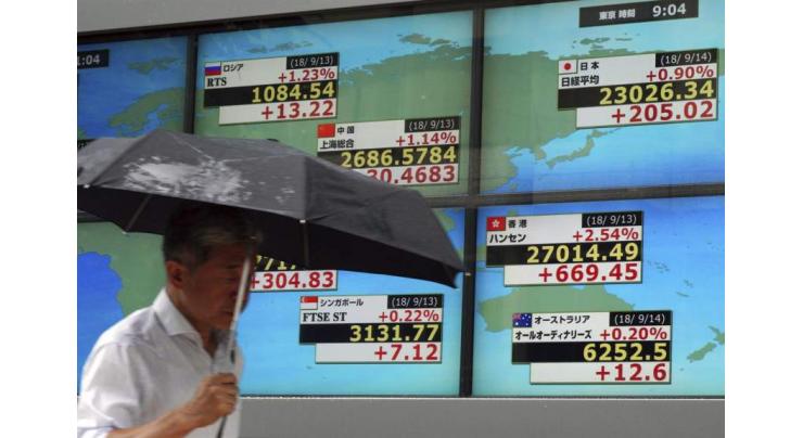 Tokyo shares rise after Wall Street rally 17 October 2018


