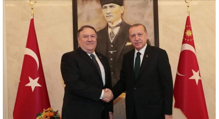 Turkish President Holds Talks With US State Secretary in Ankara - Press Service