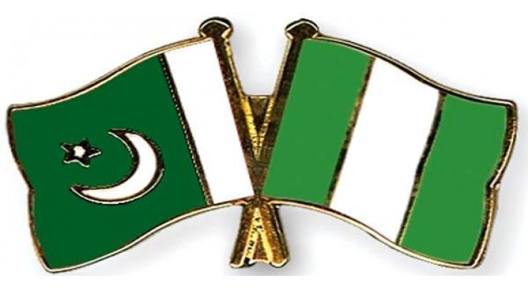 Nigerian High Commissioners for establishing strong trade ties between Pakistan and Nigeria
