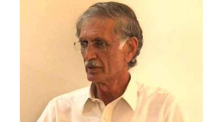 Construction of dams imperative to address water scarcity issue: Pervaiz Khattak
