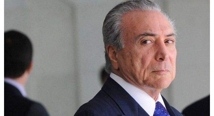 Brazilian President Temer Suspected of Receiving Bribes Worth $1.6Mln - Police