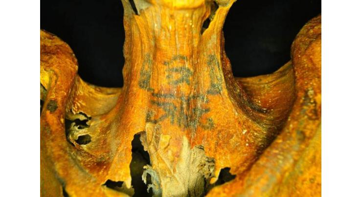 Tattoos discovered on Egypt's 3,000-year-old female mummy
